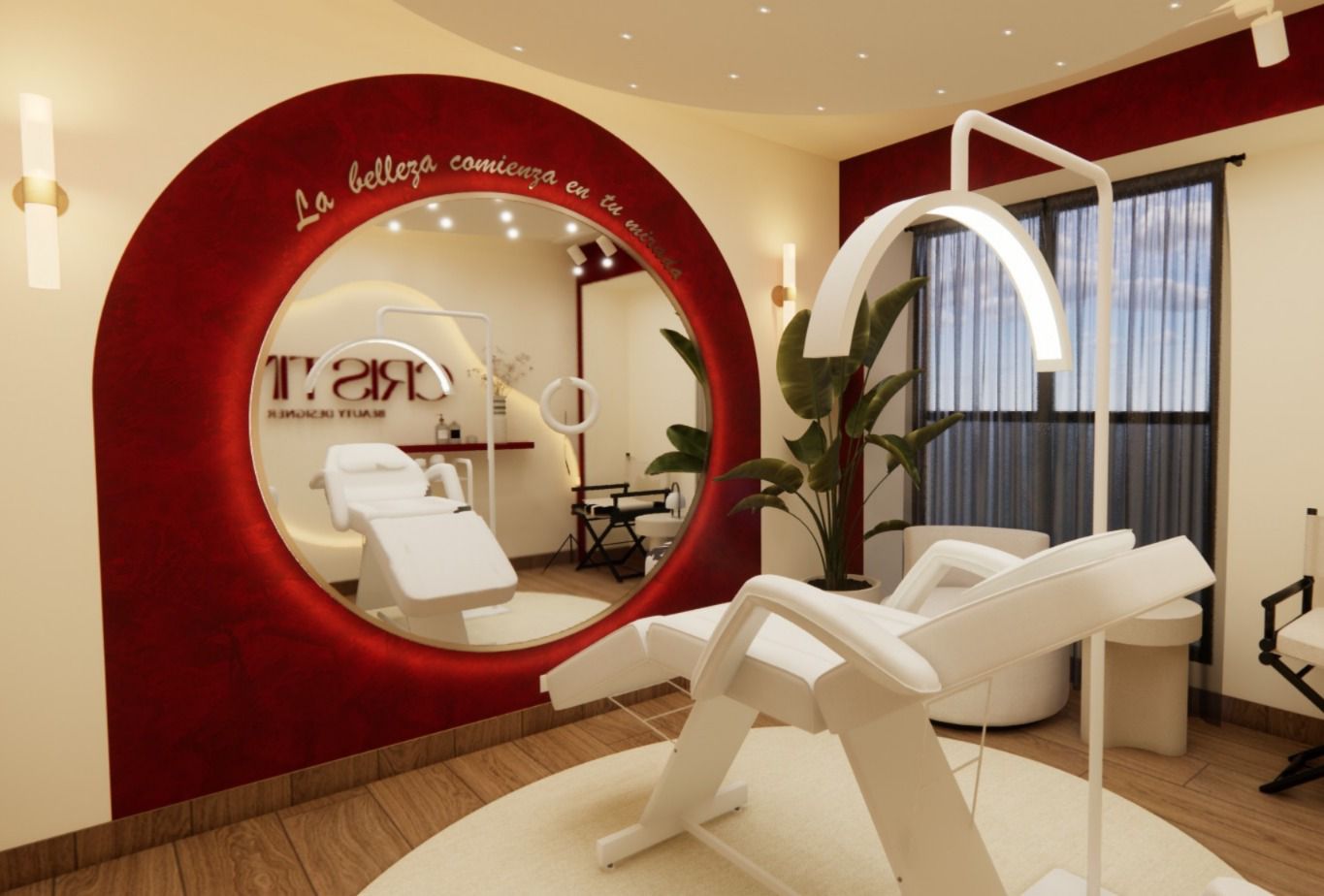 Cabina de lashes premium en Cristina Beauty Designer